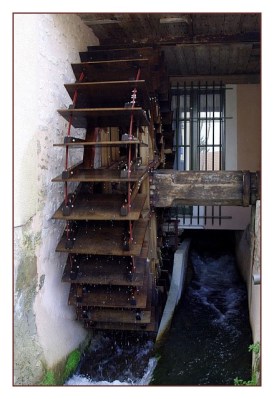 roue moulin Badran vue de profil