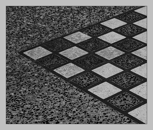 damier en plein air à la base de loisirs