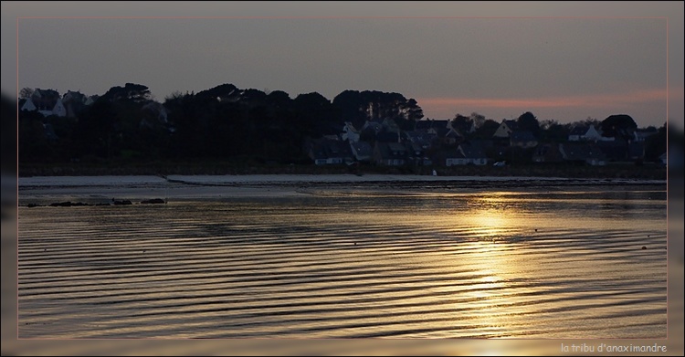 reflet soleil couchant couleur du côté de koréjou