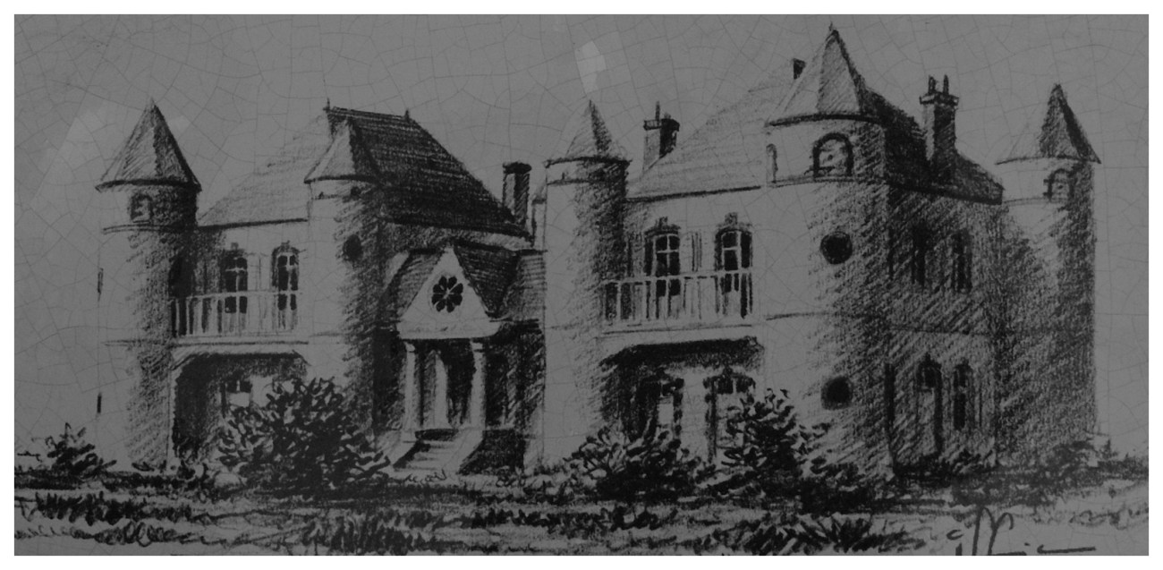 reproduction du manoir de Pierre Paul Roux