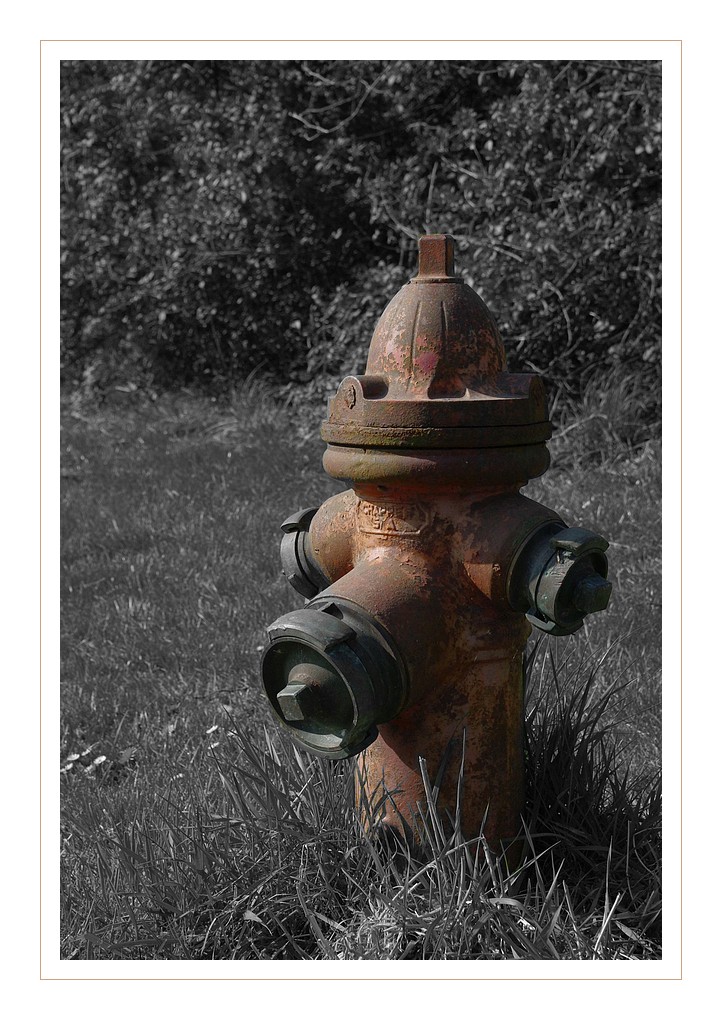 bouche à incendie du côté de Plouguerneau