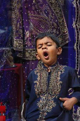 les enfants à la fête du Dieu Ganesh Paris 20012