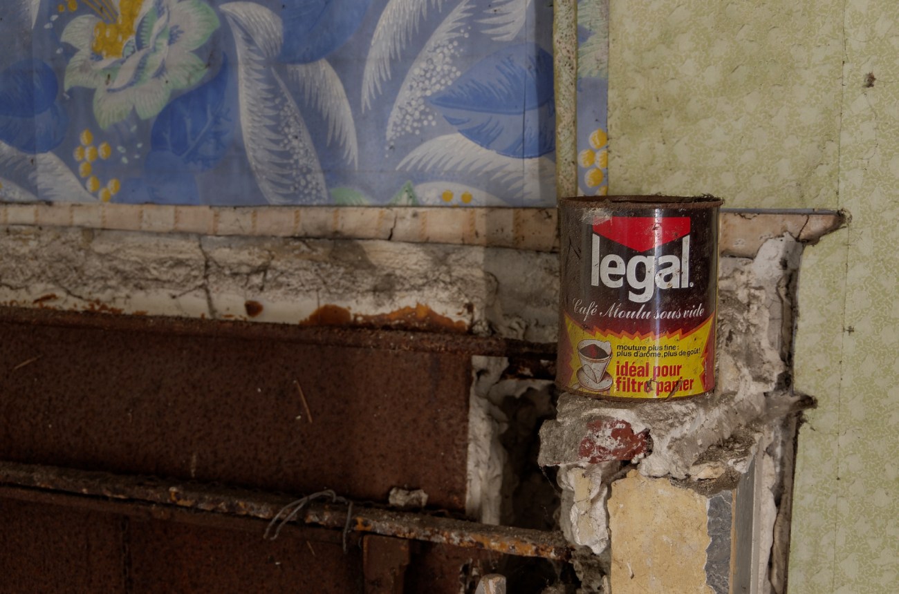urbex, café, cheminée, Legal 