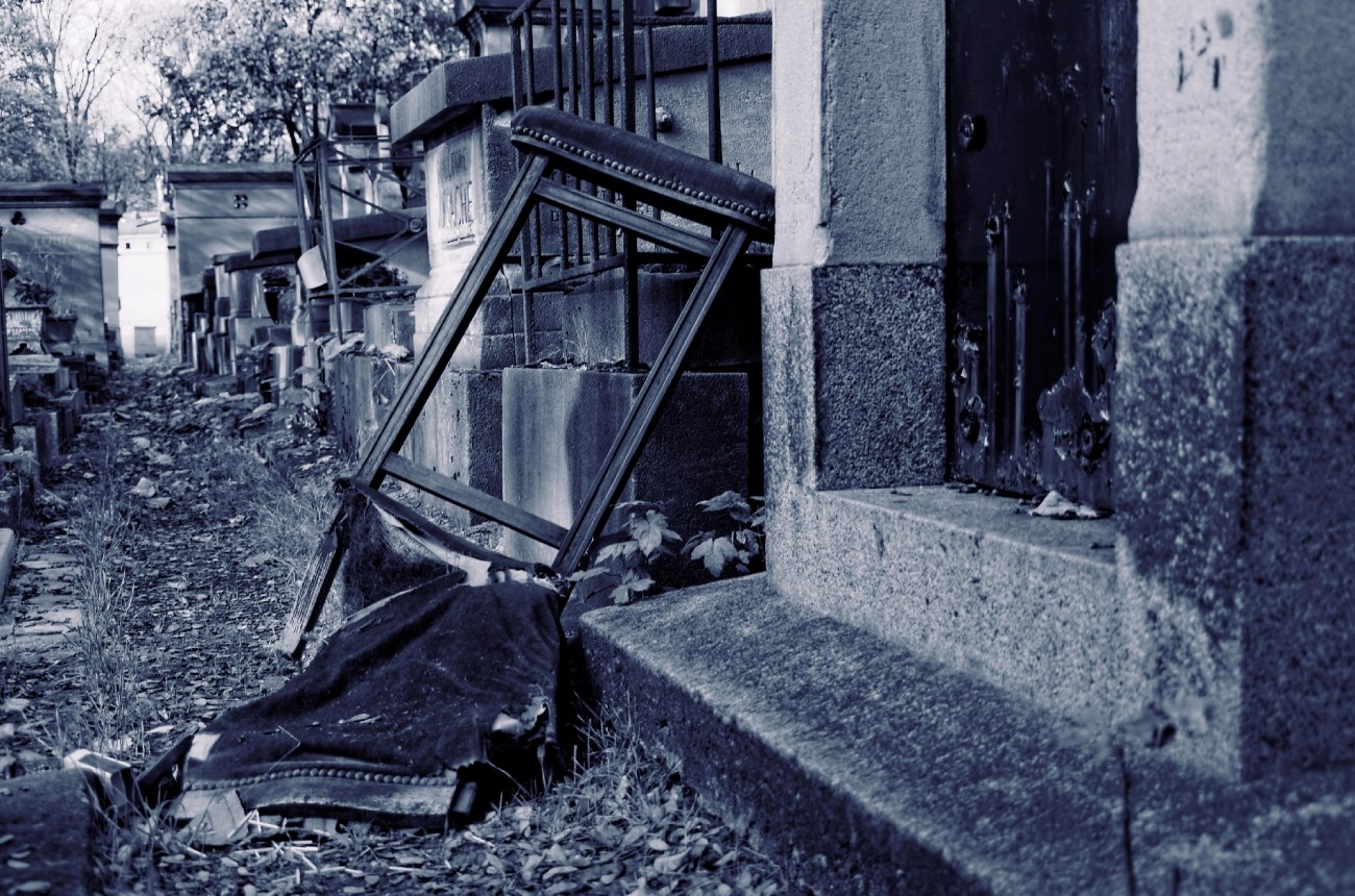 IMcimetière du Père Lachaise, Paris, Noir et Blanc, 