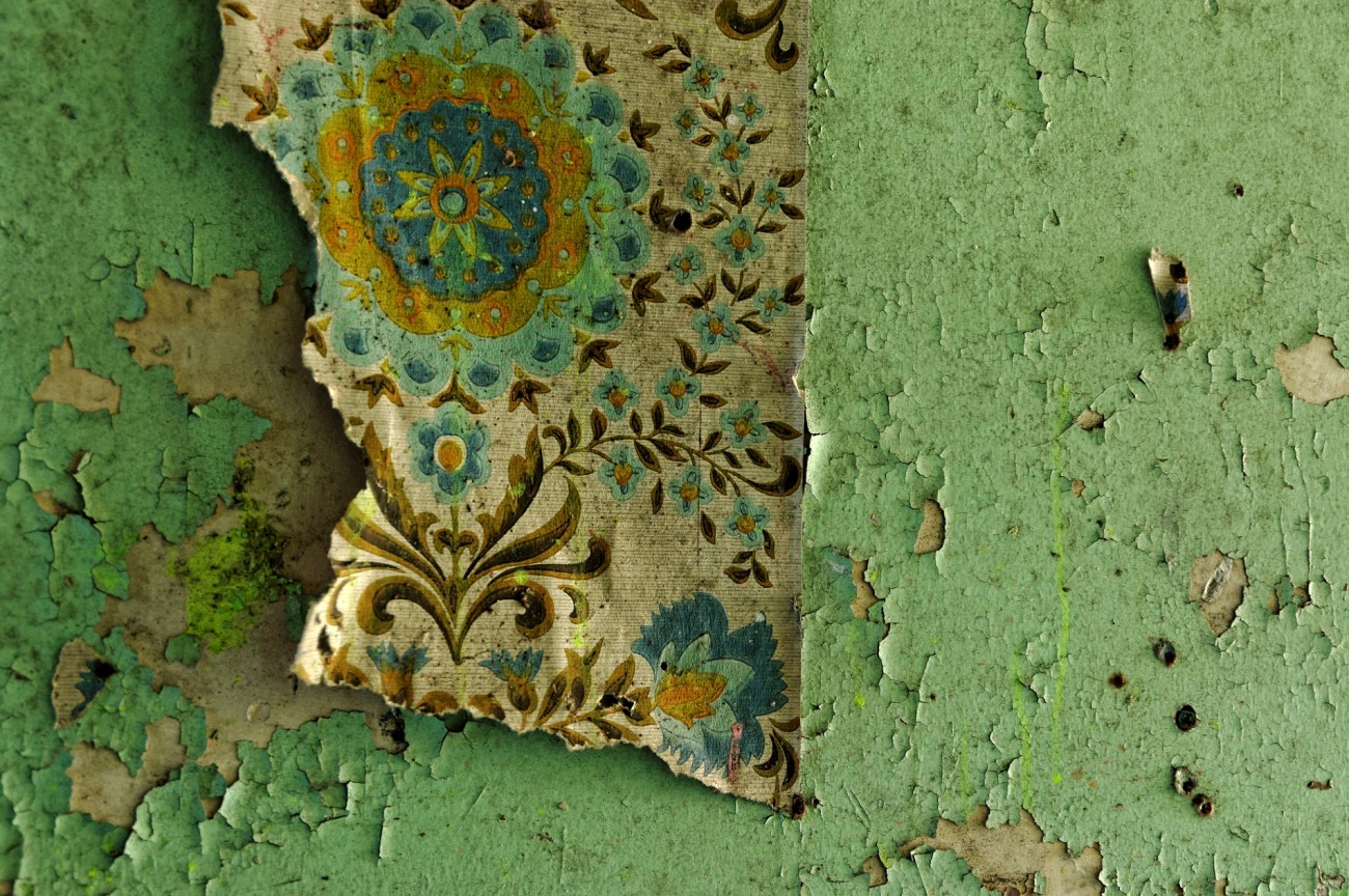 usine à cochons, habitation aux abattoirs à cochons, urbex, exploration urbaine, papier peint, noir et blanc 