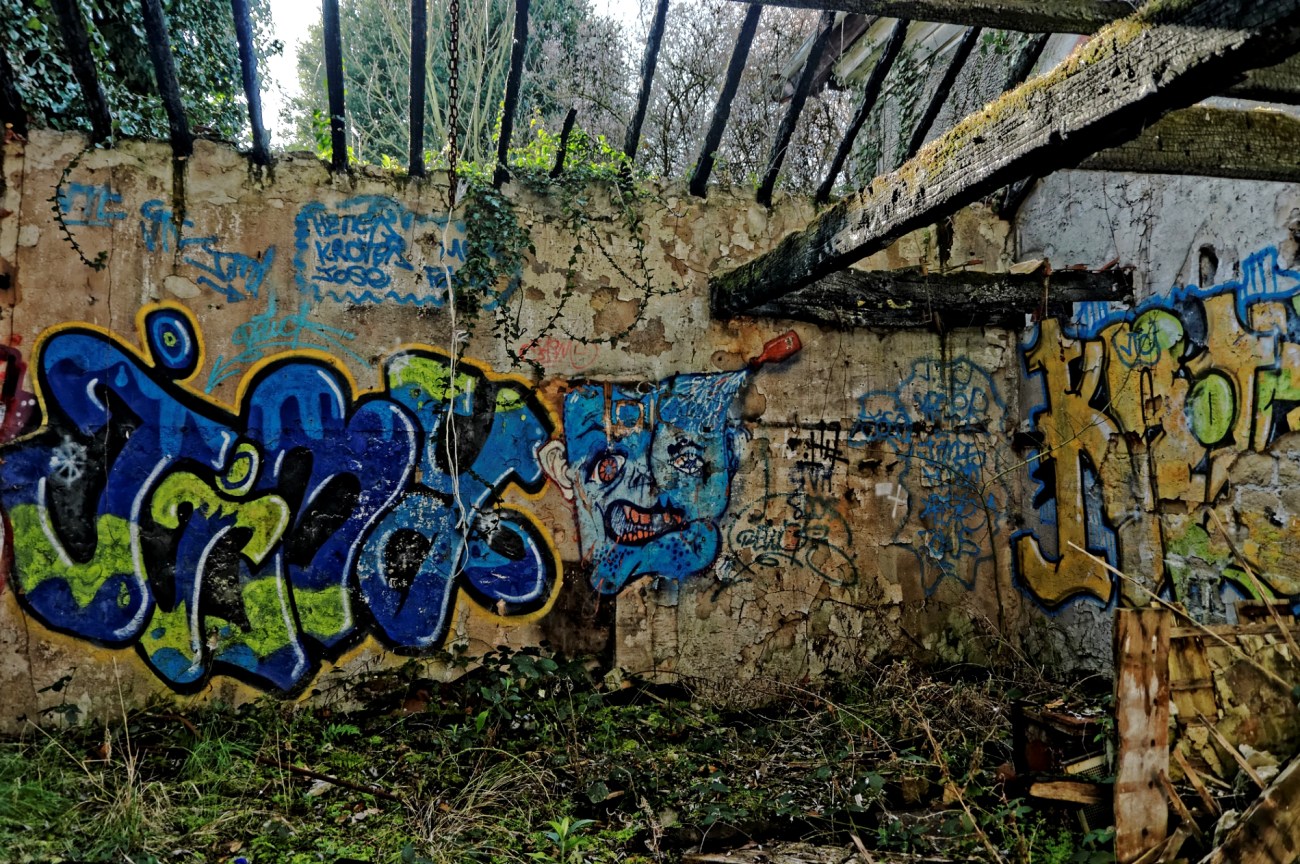 maison abandonnée, urbex, exploration urbaine, île de la Dérivation, Carrière sous Poissy