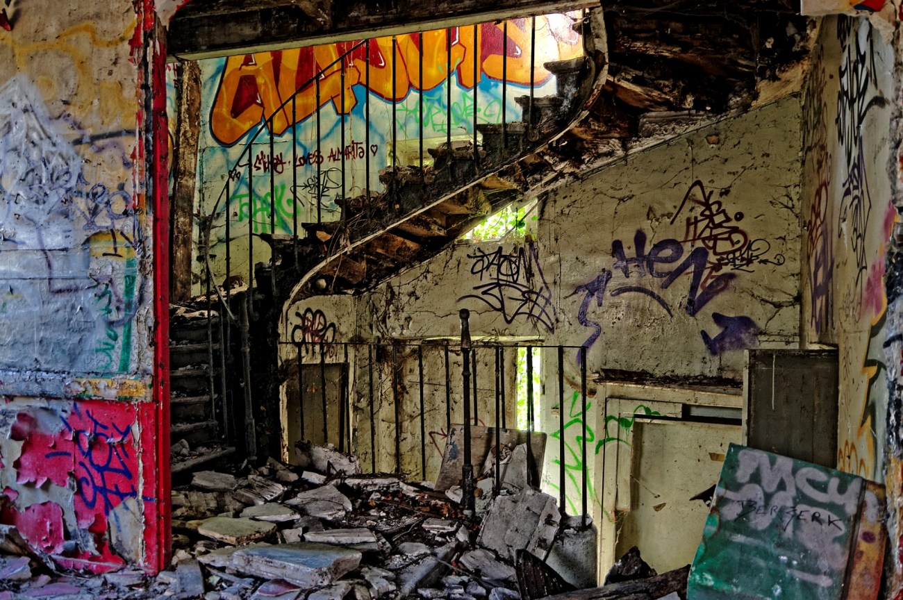 maison abandonnée, urbex, exploration urbaine, île de la Dérivation, Carrière sous Poissy