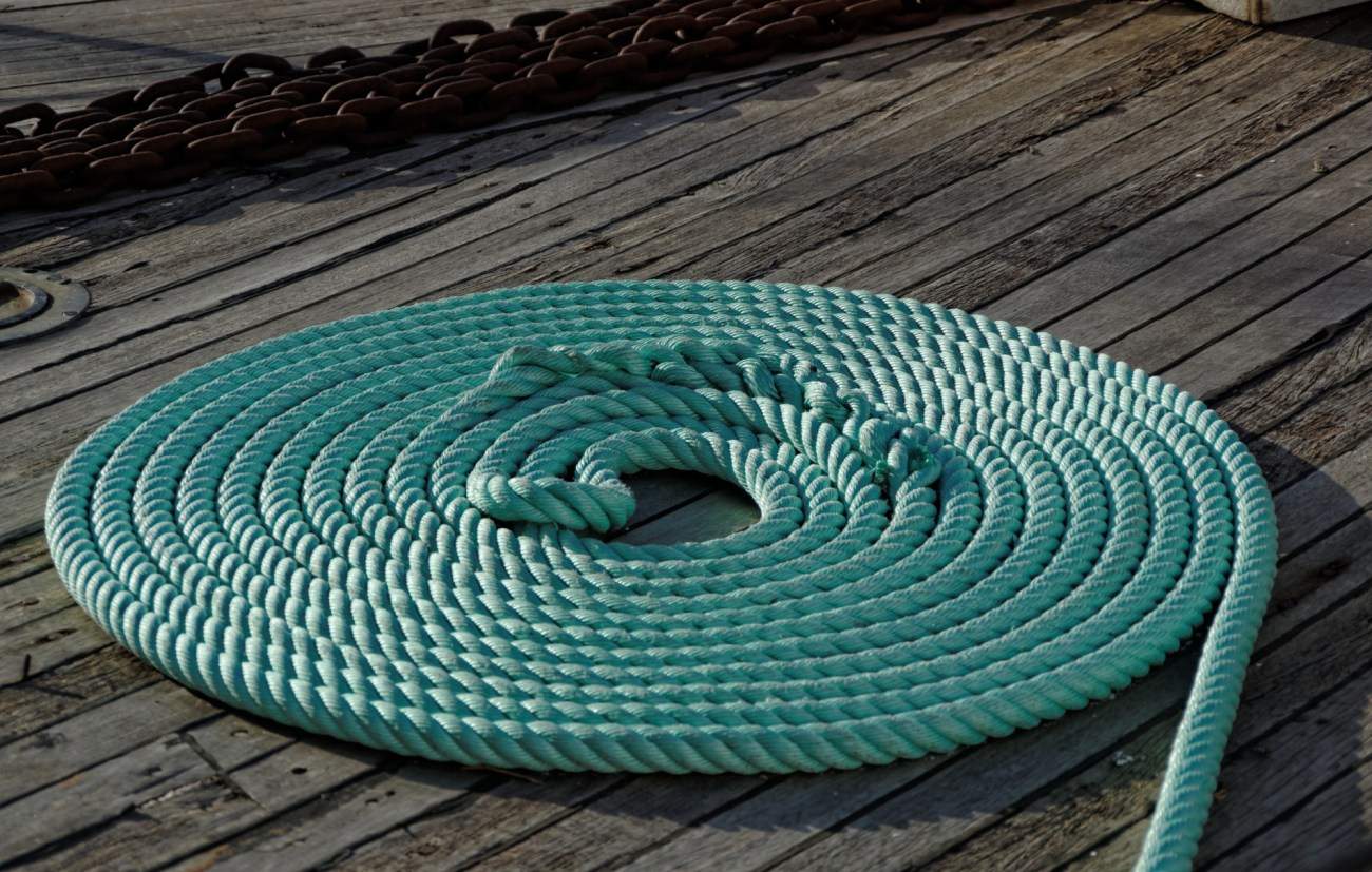spirale cordage marin, ambiance marine, cordage, Vannes