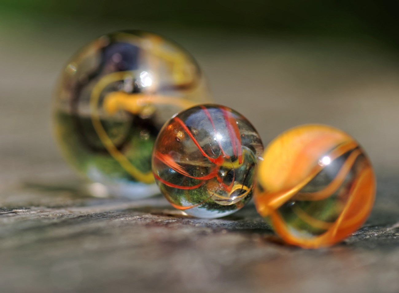 naturemorte, billes,