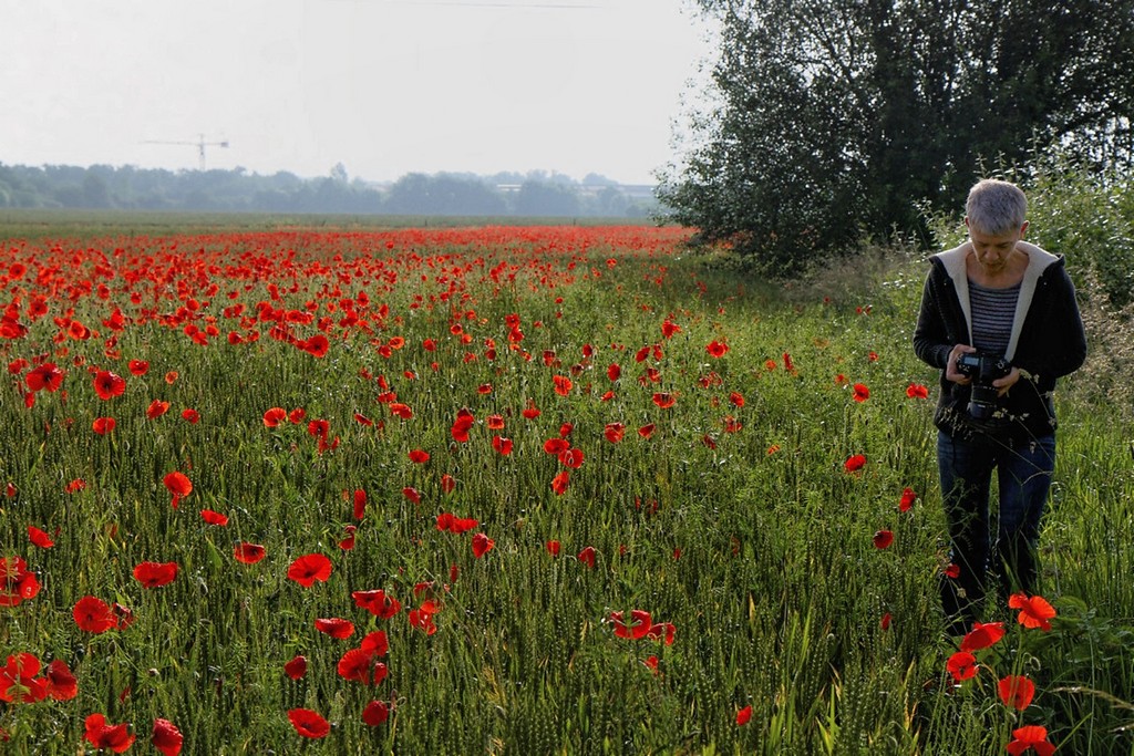 maman champ coquelicotsDxO-blog