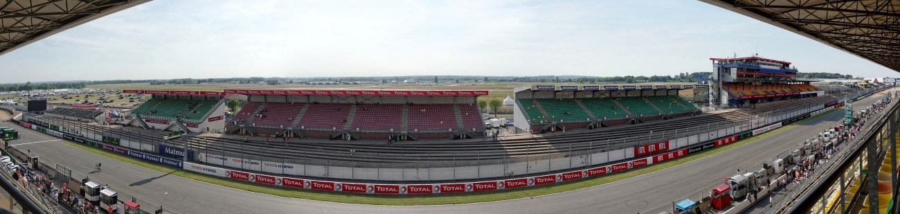 pano tribunes 24 h du mans, 24 heures du Mans, courses automobiles, circuit 24 heures du Mans,