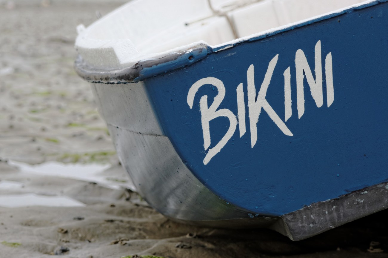 bateau, Koréjou, Plouguerneau, bikini, bretagne, finistère