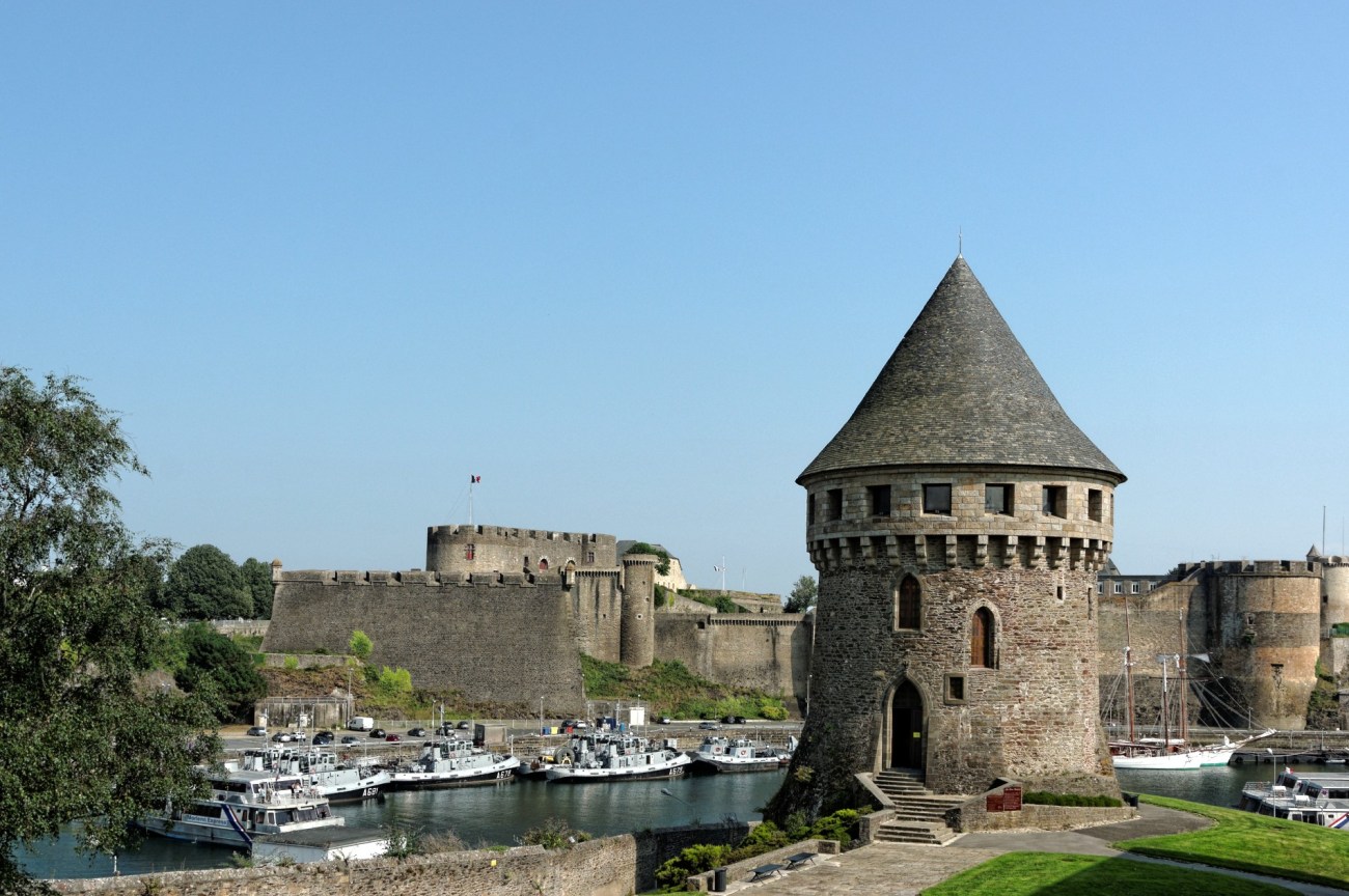 Brest, finistère, tour Tanguy, bretgne