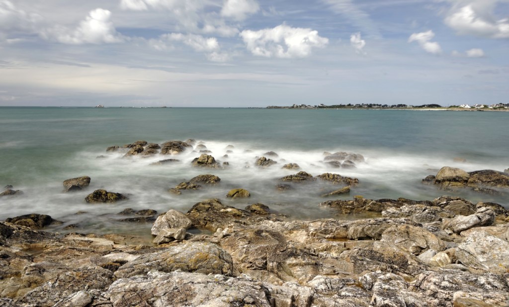 Pose longue à Berg ar Skeïz en Guissény, Guissény, Le Curnic, finistère, Bretagne