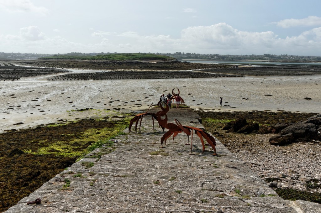 l'île Wrac'h, Lilia, Plouguerneau, finistère, bretagne, Jérome Durant, crabes métal