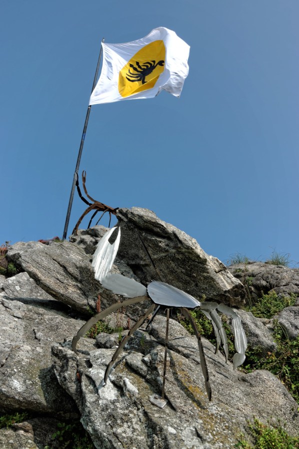 l'île Wrac'h, Lilia, Plouguerneau, finistère, bretagne, Jérome Durant, crabes métal