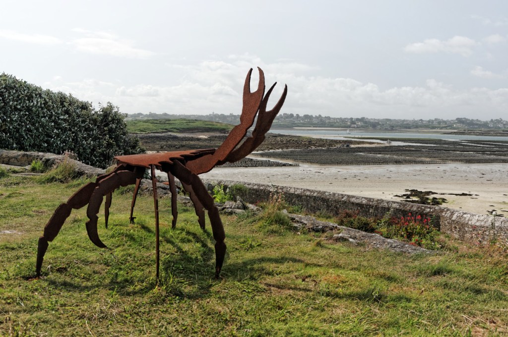 l'île Wrac'h, Lilia, Plouguerneau, finistère, bretagne, Jérome Durant, crabes métal