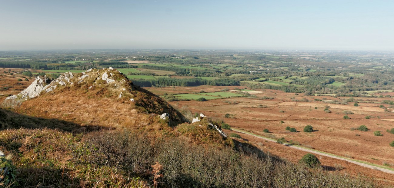 monts d'Arrée, bretagne, finistère, Le Roc'h Trevezel monts d'Arrée, bretagne, finistère, Le Roc'h Trevezel