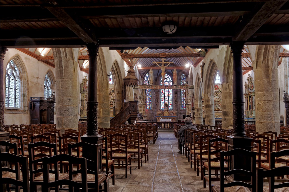 église Notre Dame à Lampaul Guimiliau