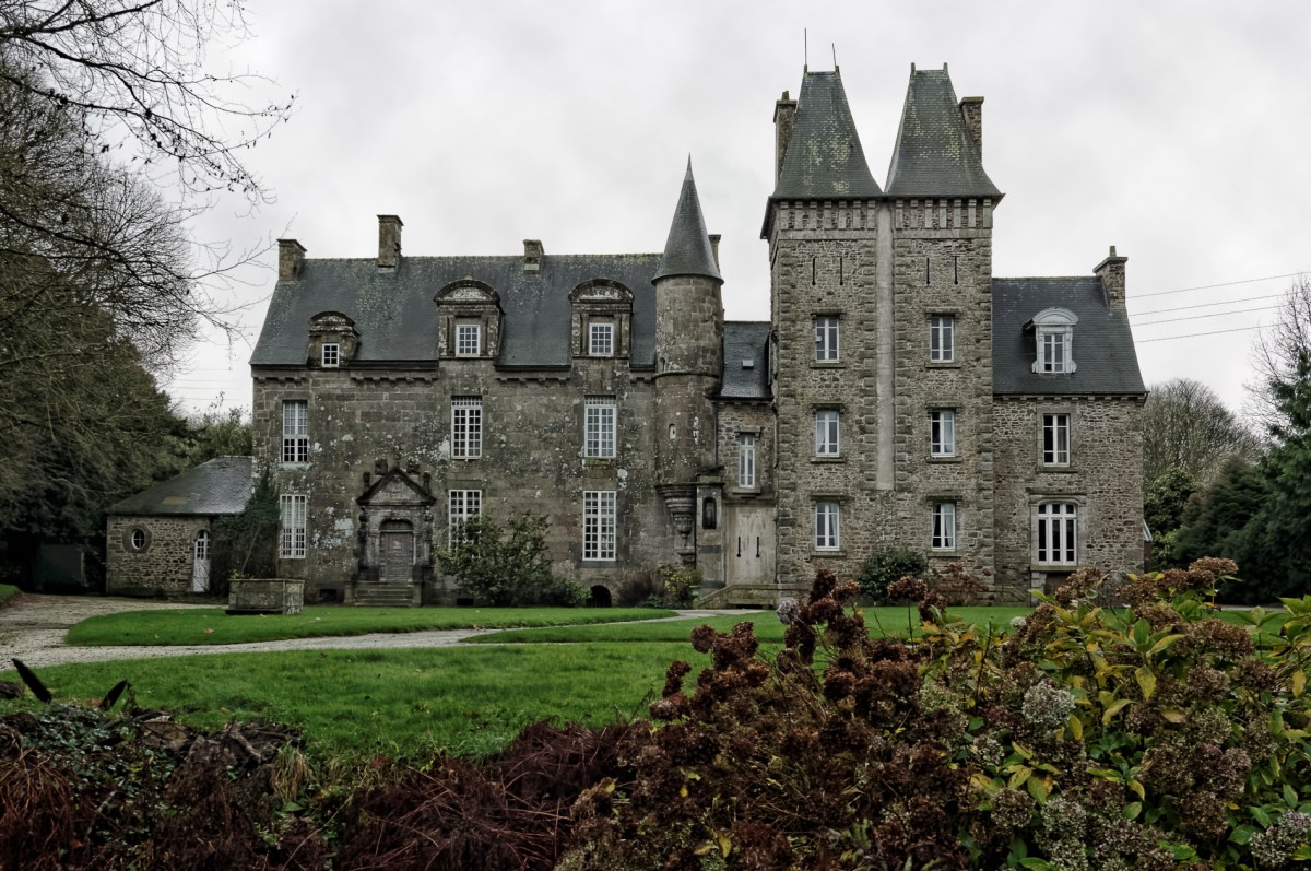 château de Trebodennic, finistère, bretagne,
