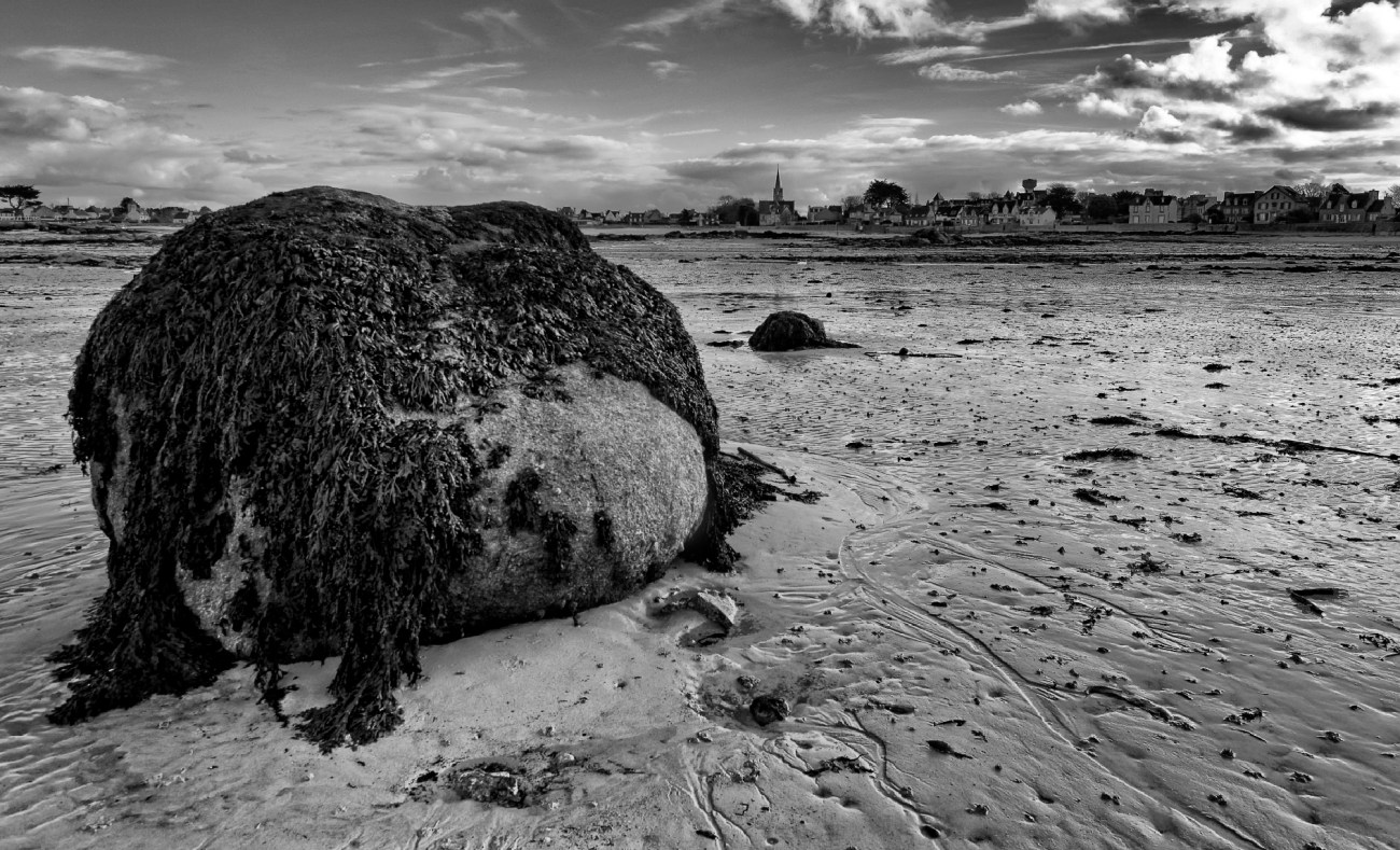 Brignogan-Plages, mer, rochers, plage, finistère, bretagne,smc Pentax 12-24mmF4 ED AL[IF],noir et blanc