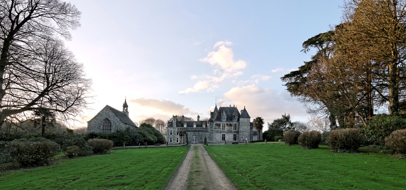 château de Keruzoret, Plouvorn, bretagne, finistère