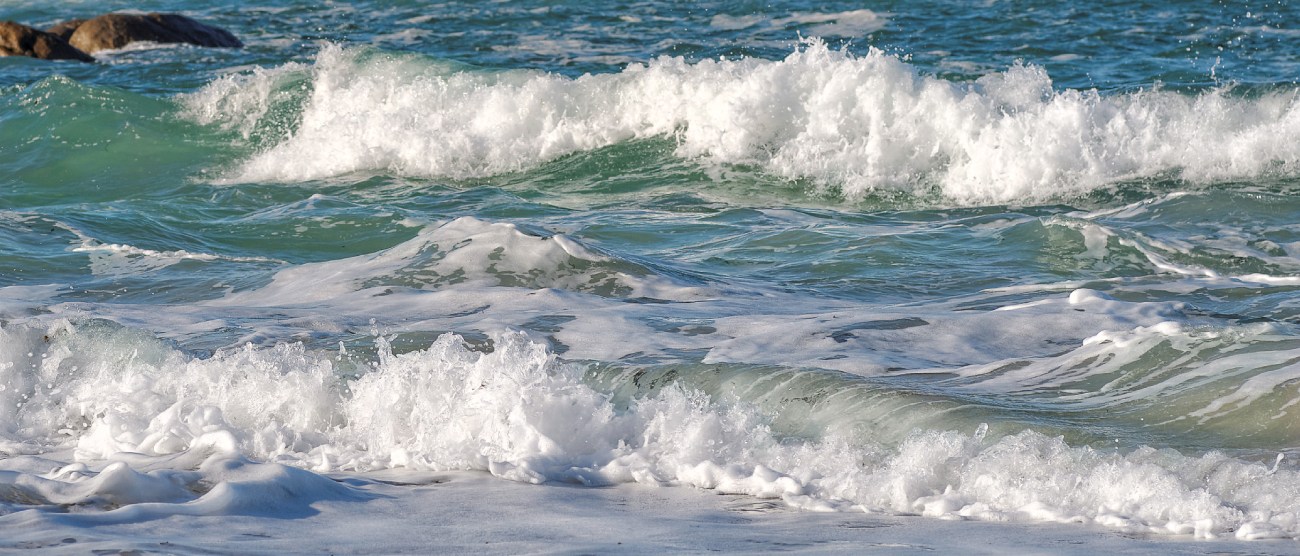 vagues, Manche, mer, finistère, Bretagne, Guisssény