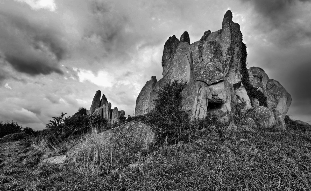 les Barrachou, Guissény, rochers, bretagne, finistère
