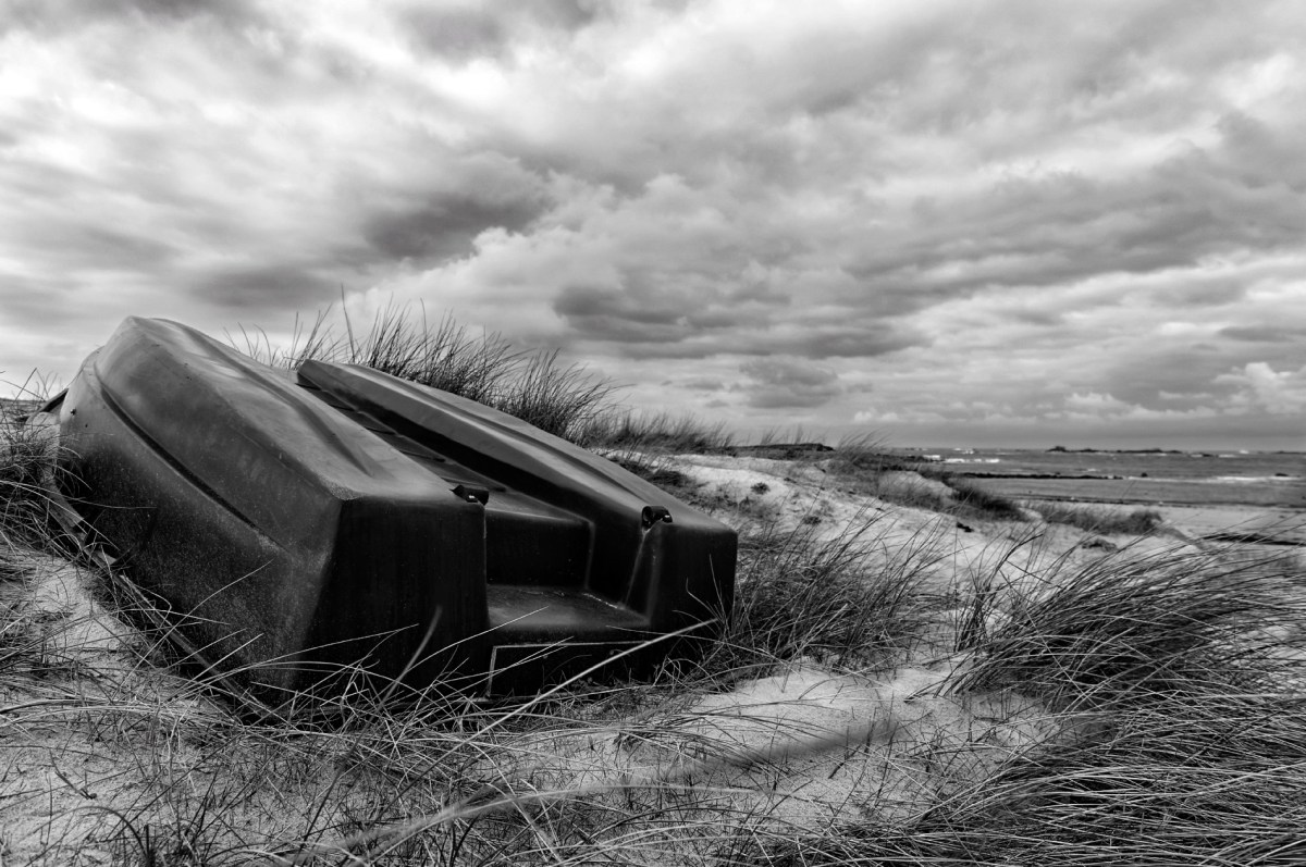 annexe au Curnic, Guissény en N&B