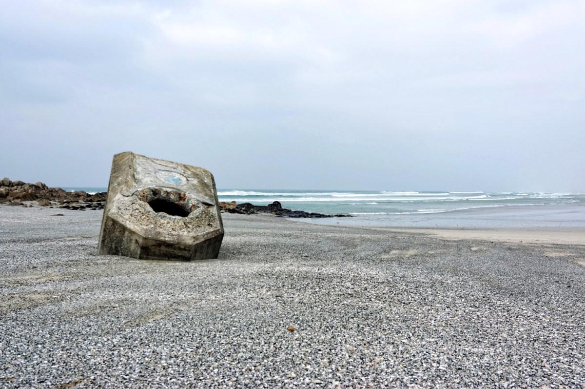 pointe de la Toche, blockhaus plage de la Torche, Plomeur, bretagne, finistère 
