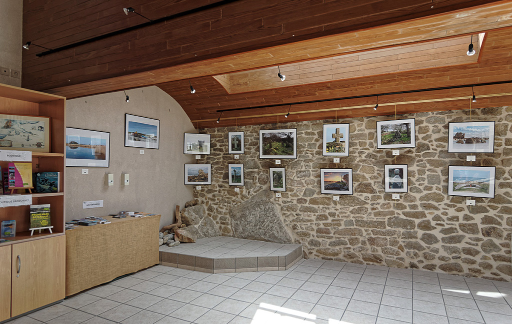 expo photos "trofoto" Guissény, locaux office du tourisme