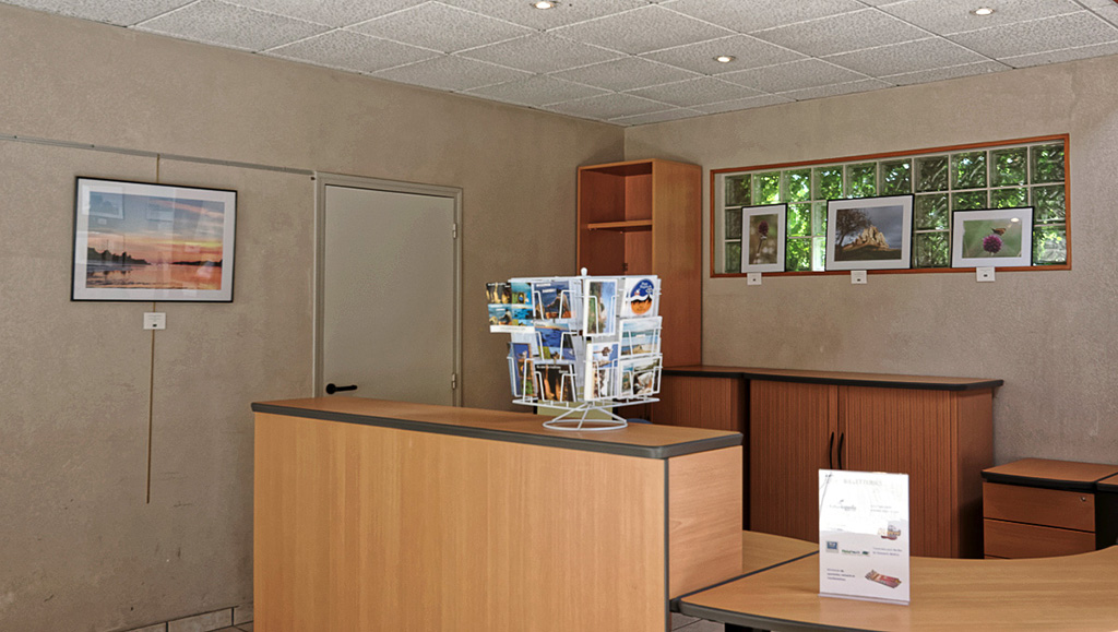 expo photos "trofoto" Guissény, locaux office du tourisme