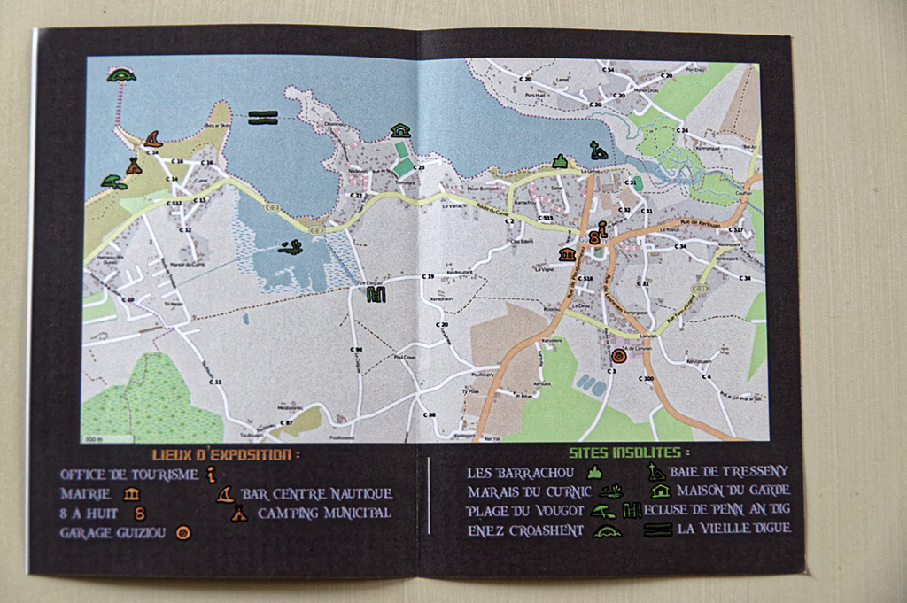 expo photos "trofoto" Guissény, dépliant