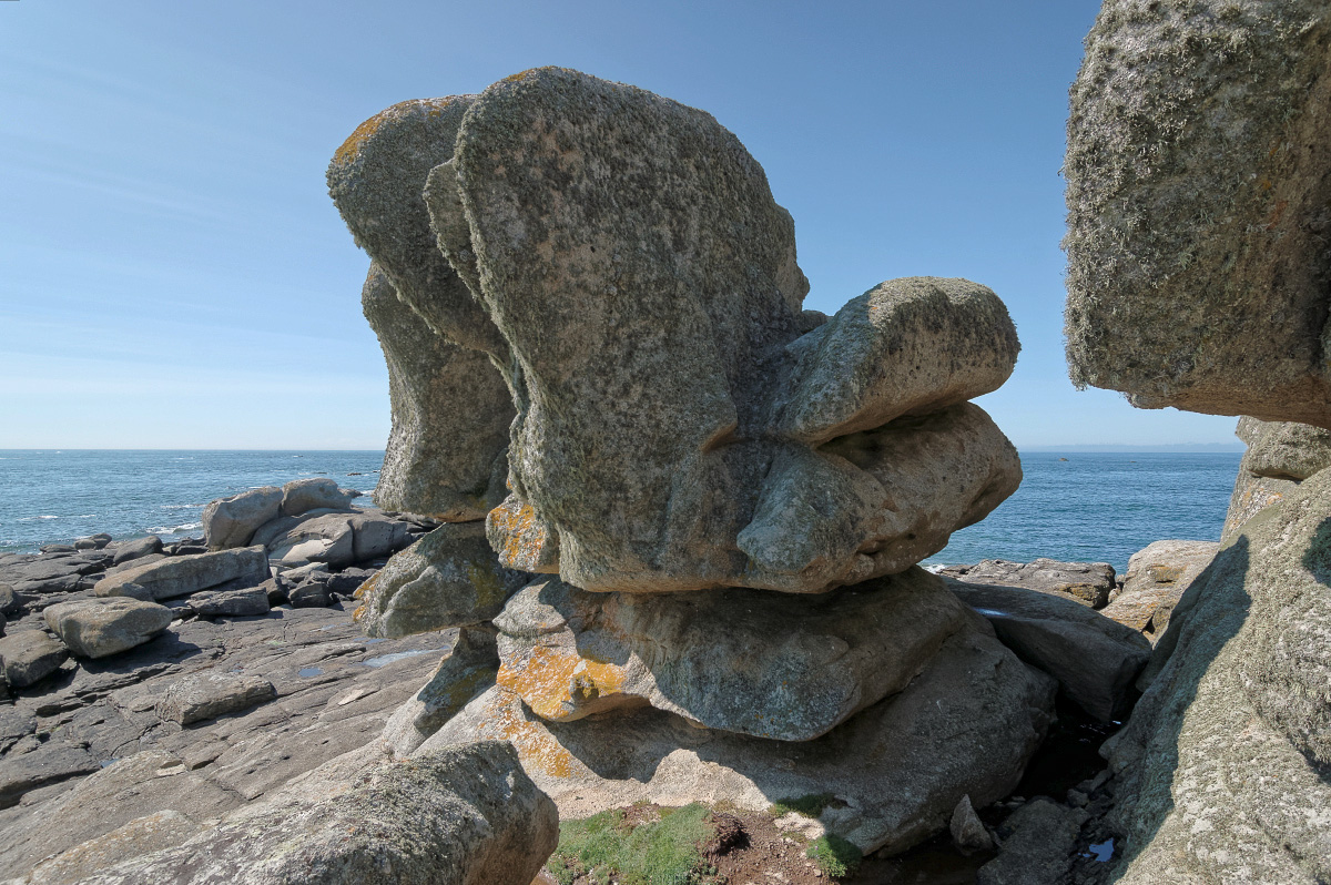Rochers, Paréidolie, île aux Vaches, Kerlouan, finistère, bretagne