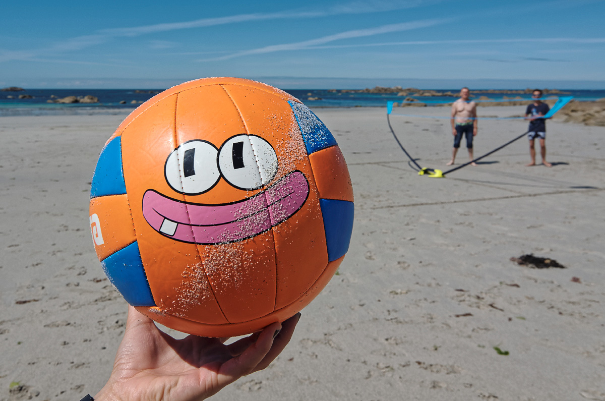 ballon de plage, plage, jeux, jeux de plage, Kerlouan, finistère, Bretagne