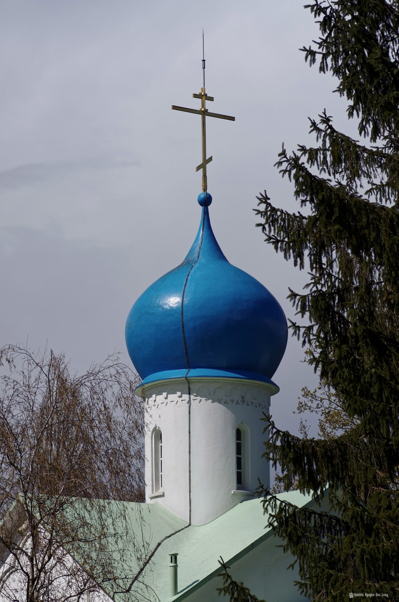 cimetière russe Ste-Geneviève-des-Bois détail dôme ND d' l'Asomption