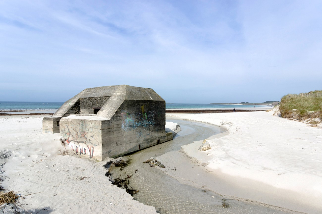 blockhaus Treompan grandmodèle1 copie, Blockhaus Tréompan, Bretagne, Finistère, Ploudalmézeau 