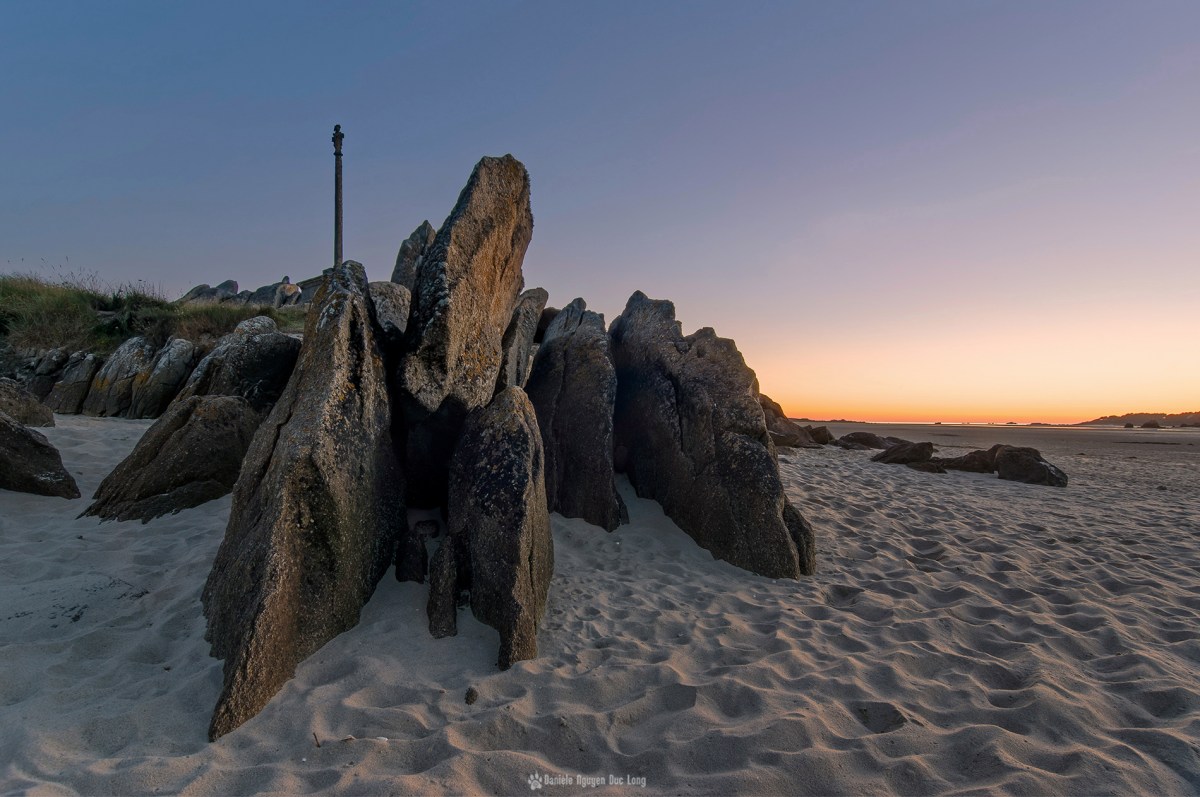 coucher soleil croix sable baie expo rochers2 copie