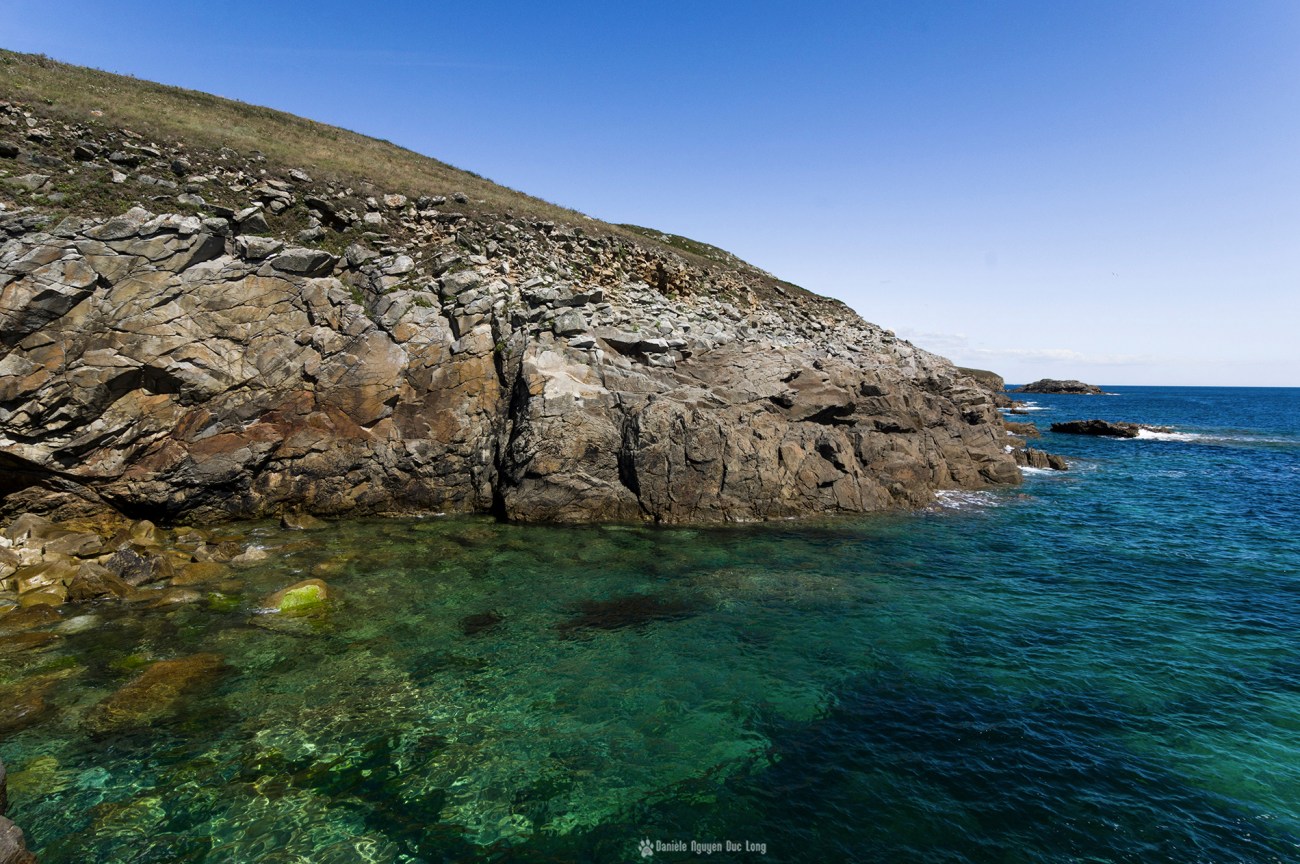 pors-loubou-et-ses-eaux-turquoises-, Pors Loubous, Plogoff, Bretagne, Finistère