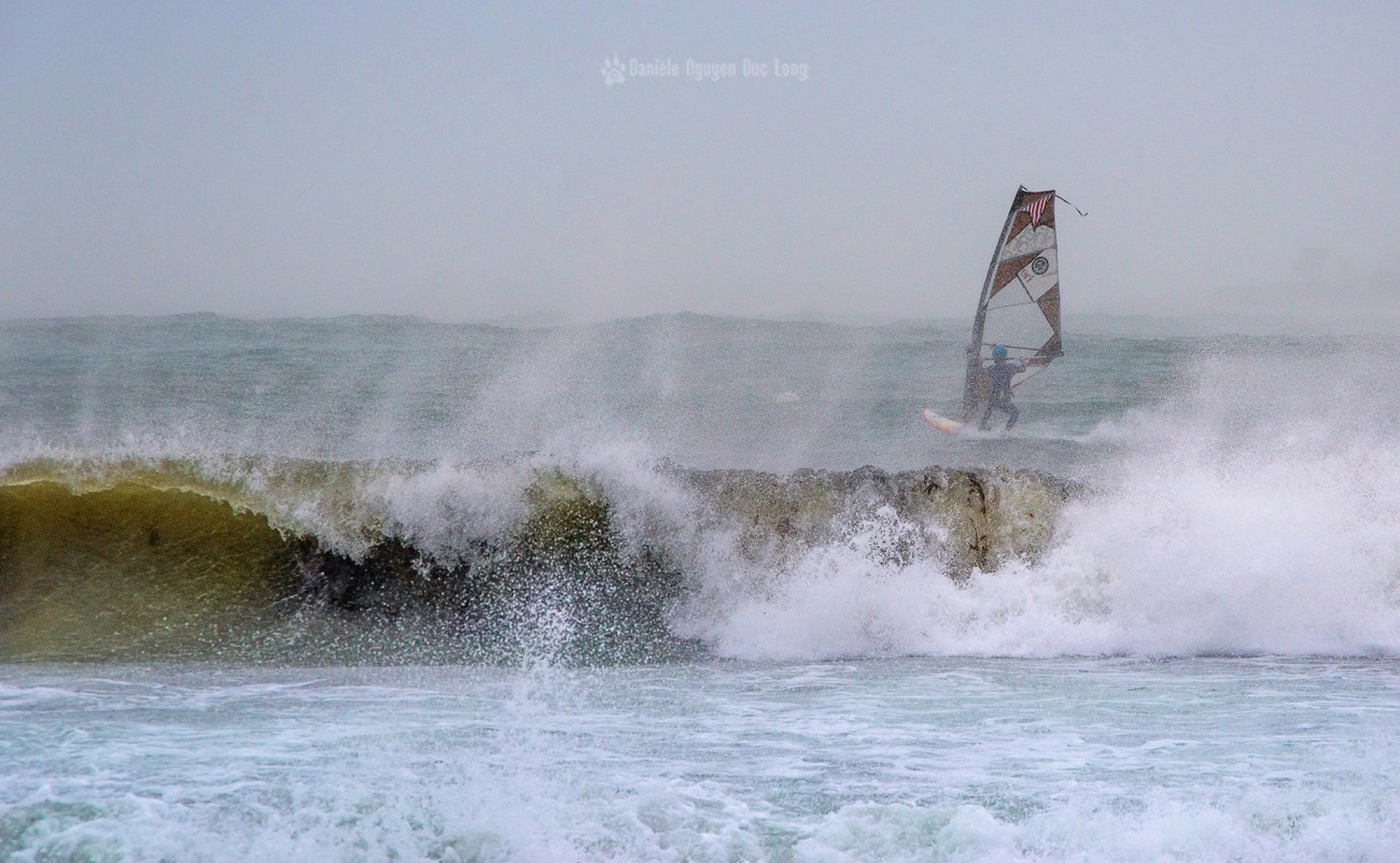 vagues, tempête, Curnic, Bretagne, Finistère, Guissény