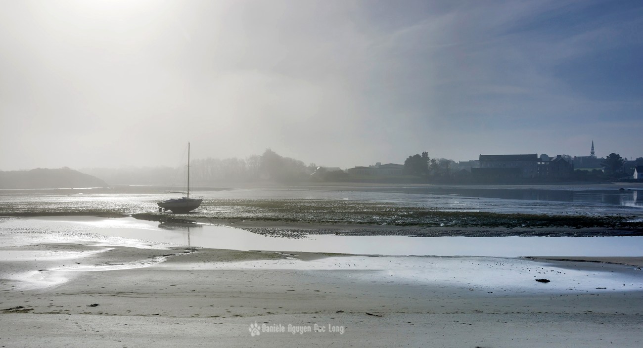 brume en baie de Guissény - Finistère - Bretagne