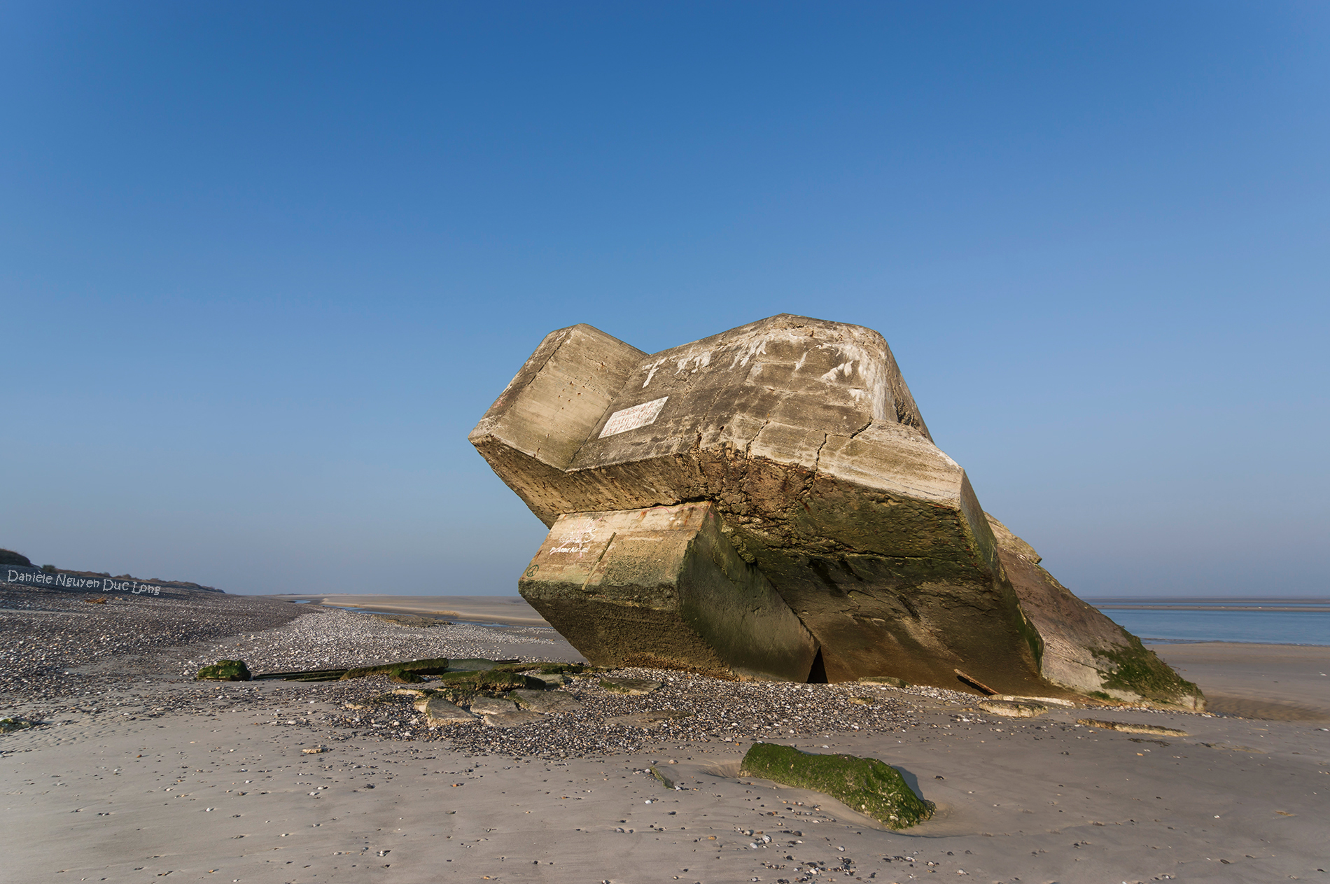 pointe du Hourdel, baie de Somme, Picardie, Hauts-de-France, blockhaus, blockhaus de Hourdel, 