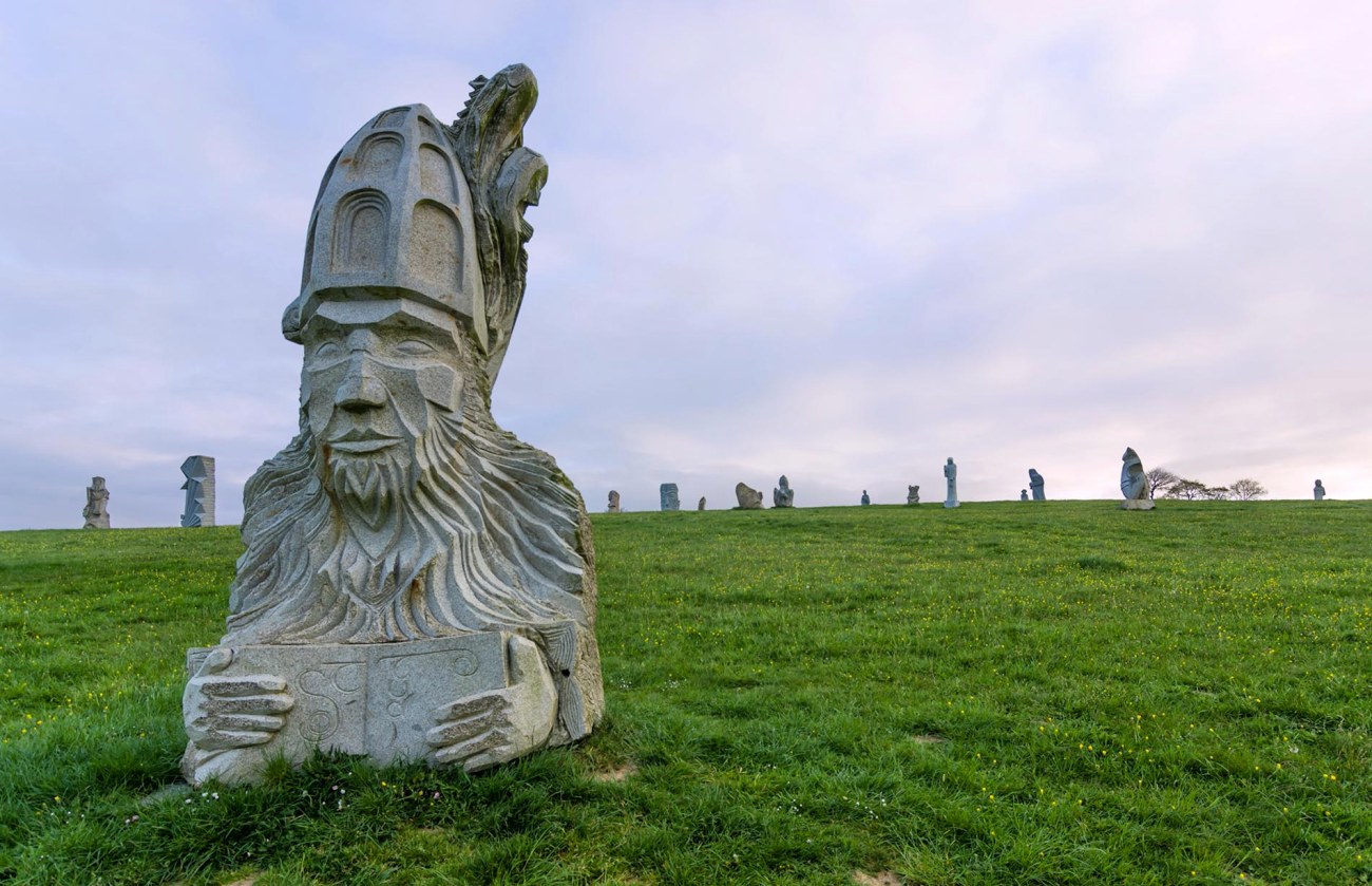 La Vallée des Saints à Quénéquillec CARNOËT - Tudy La Vallée des Saints à Quénéquillec CARNOËT - Tudy