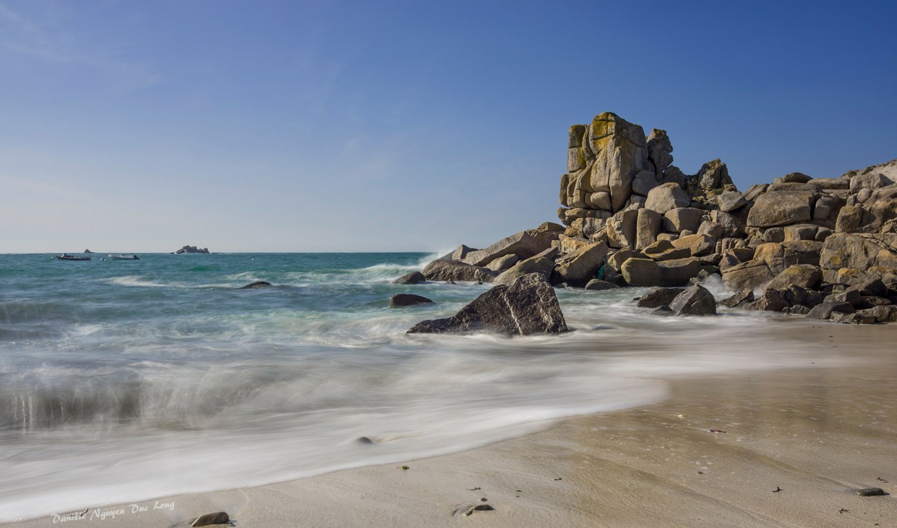 pose lente à Neïz Vran, Kerlouan, Bretagne, Finistère